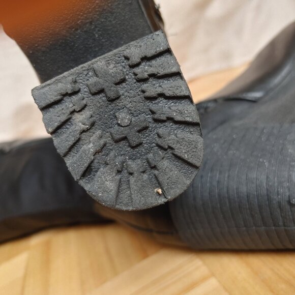 Black block heel overknees - Picture 10 of 13